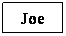 Text Box: Joe
